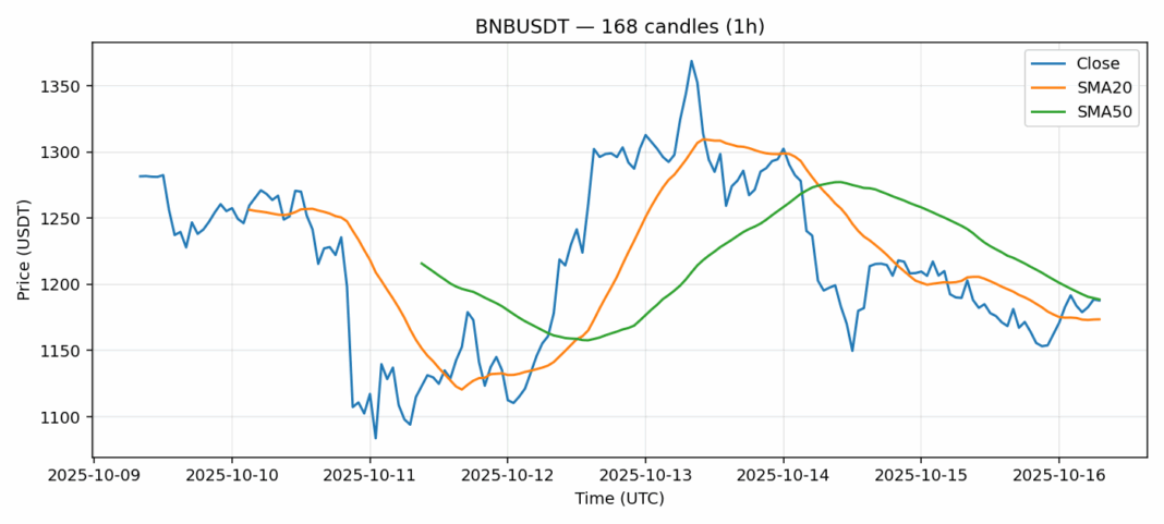BNBUSDT chart